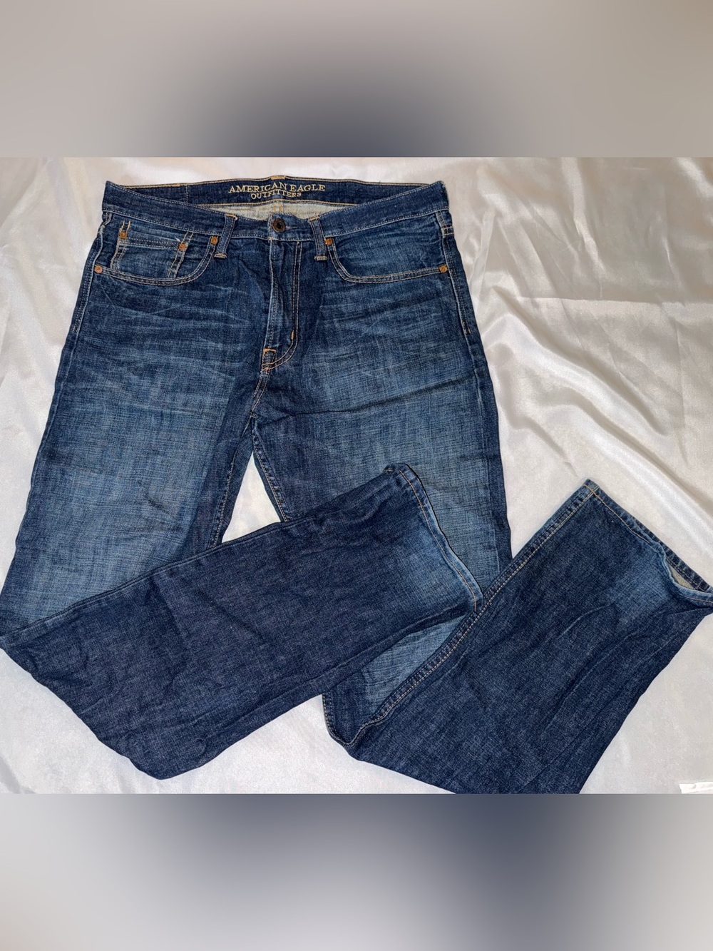 American Eagle Outfitters Men’s Indigo Slim Straight Jeans